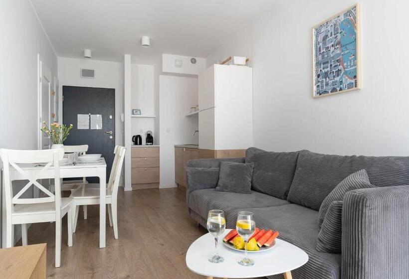 آپارتمان 1 خوابه, Symphony Baltica Towers Apartamenty