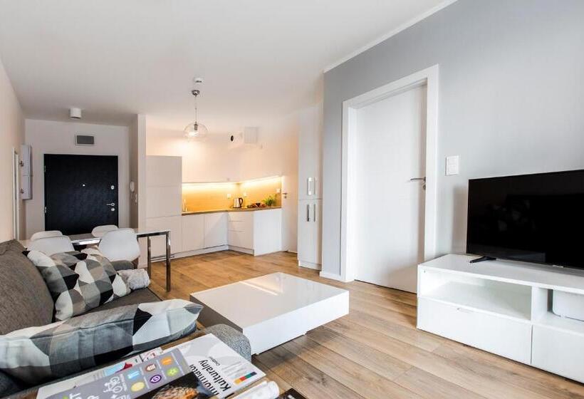 آپارتمان 1 خوابه, Symphony Baltica Towers Apartamenty