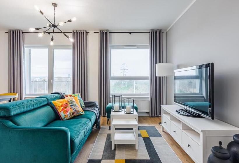سوییت سوپریور با چشمانداز دریا, Symphony Baltica Towers Apartamenty