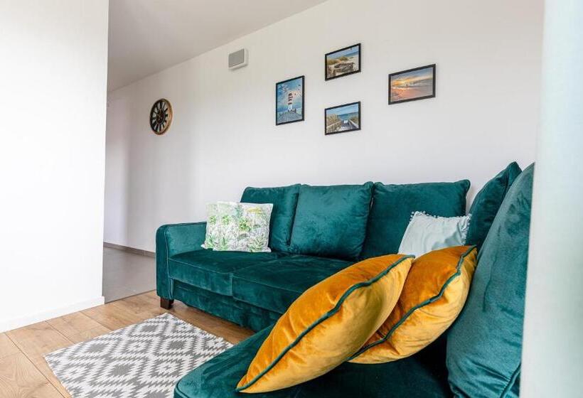 آپارتمان سوپریور 1 خوابه, Symphony Baltica Towers Apartamenty