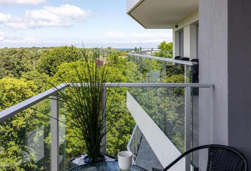 آپارتمان سوپریور 1 خوابه, Symphony Baltica Towers Apartamenty