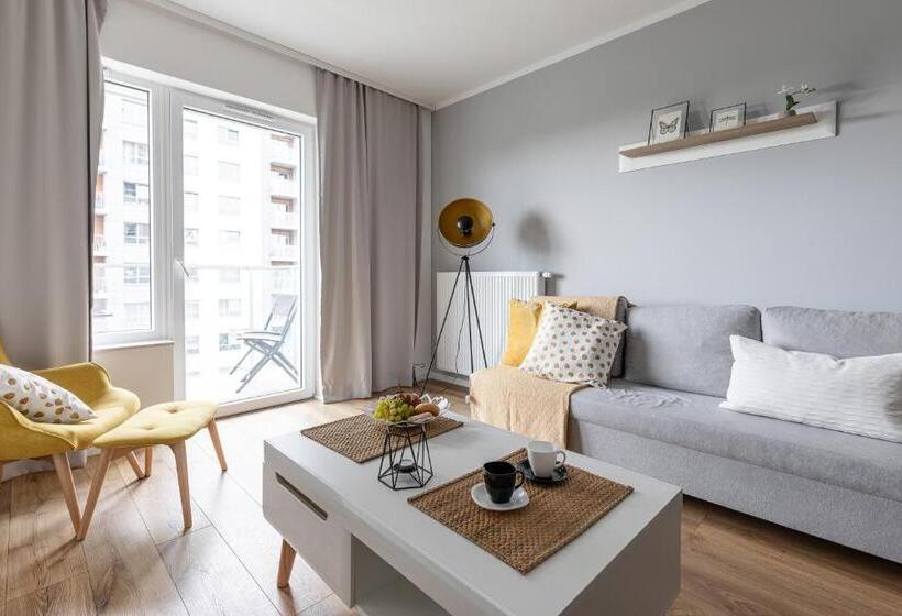 آپارتمان سوپریور 1 خوابه, Symphony Baltica Towers Apartamenty