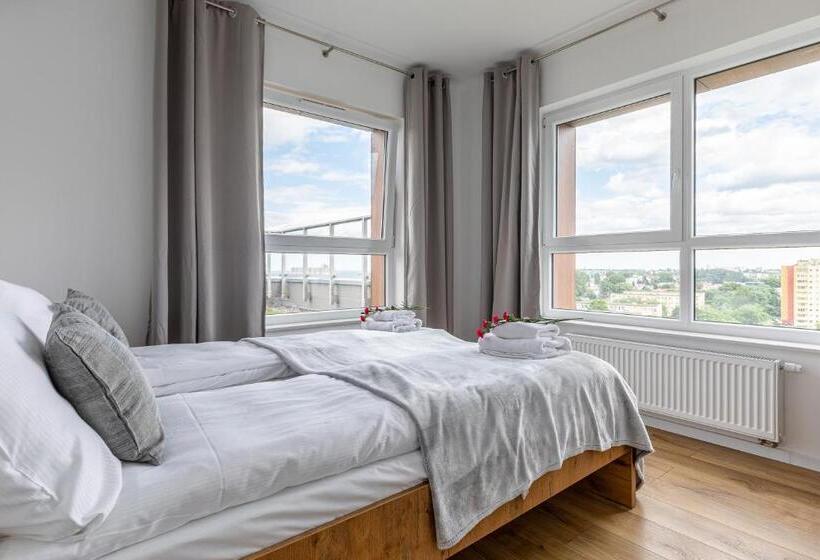 آپارتمان 3 خوابه, Symphony Baltica Towers Apartamenty