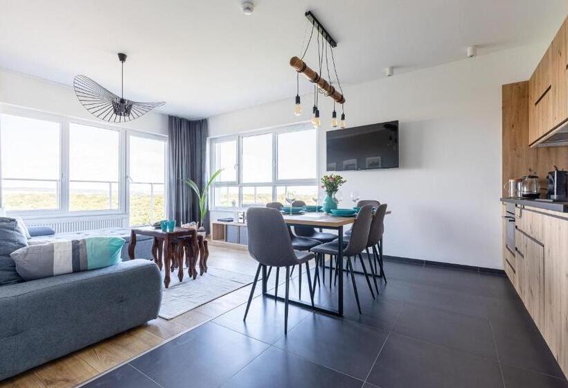 Deluxe Suite Sea View, Symphony Baltica Towers Apartamenty