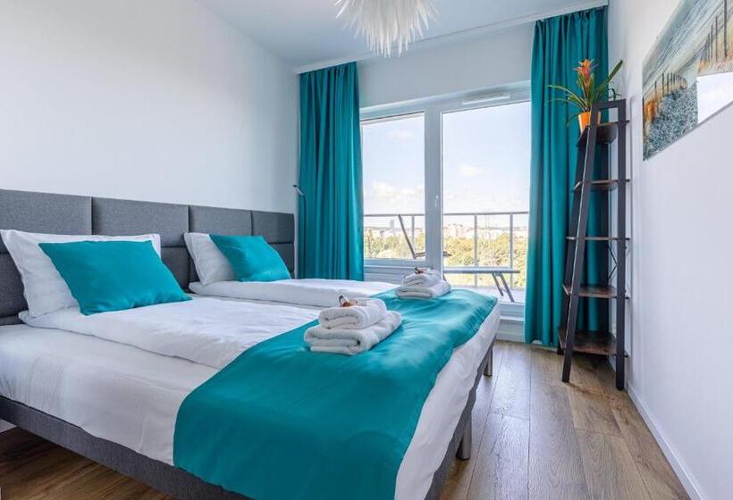 Deluxe Suite Sea View, Symphony Baltica Towers Apartamenty