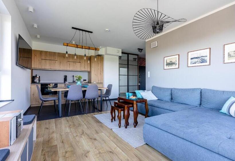 Deluxe Suite Sea View, Symphony Baltica Towers Apartamenty