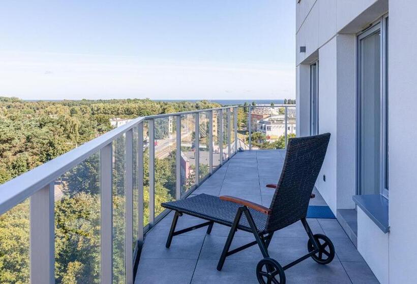Deluxe Suite Sea View, Symphony Baltica Towers Apartamenty