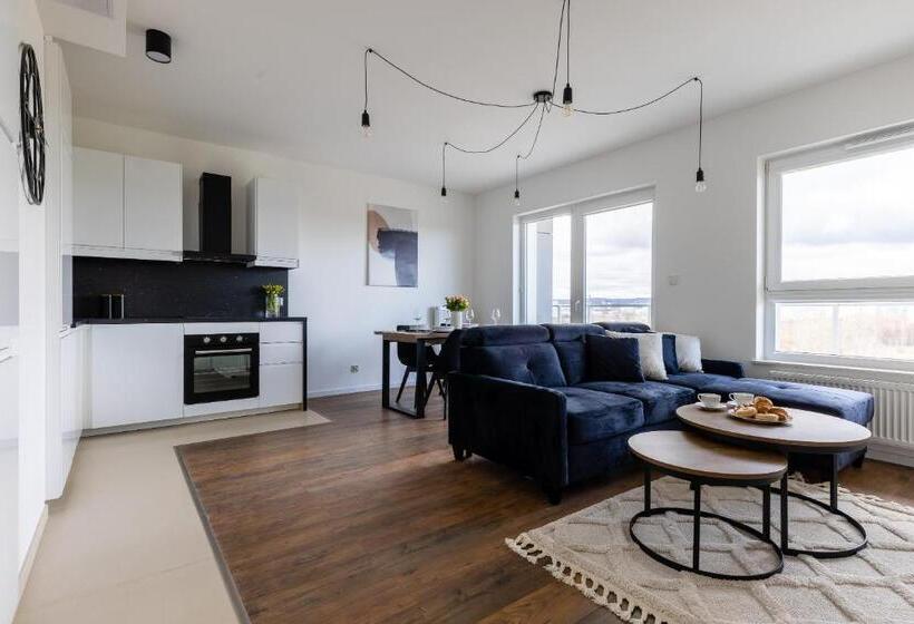 سوییت سوپریور با چشمانداز دریا, Symphony Baltica Towers Apartamenty