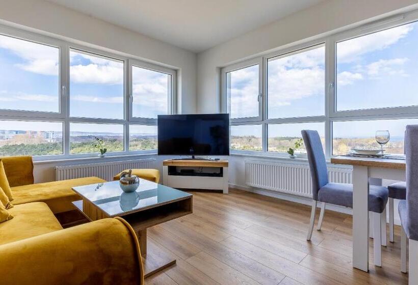 Deluxe Suite Sea View, Symphony Baltica Towers Apartamenty