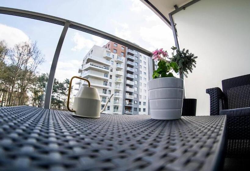 آپارتمان لوکس 1 خوابه, Symphony Baltica Towers Apartamenty