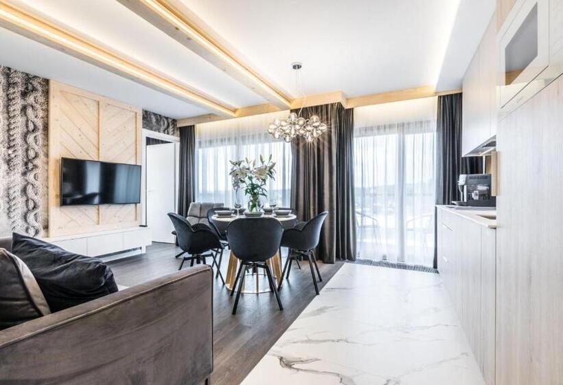 آپارتمان 2 خوابه, Białka Residence Ski   100m Do Termy Bania Odkryj Białke