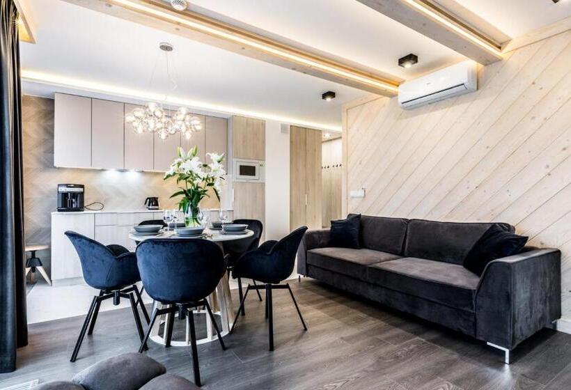 آپارتمان 2 خوابه, Białka Residence Ski   100m Do Termy Bania Odkryj Białke