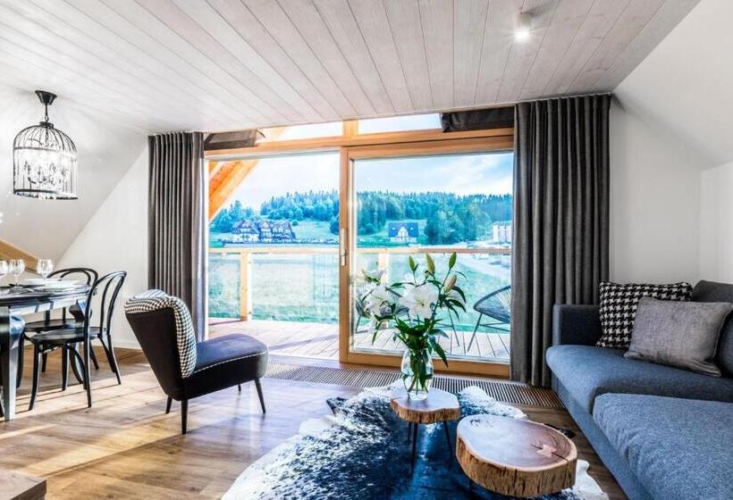 آپارتمان 1 خوابه, Białka Residence Ski   100m Do Termy Bania Odkryj Białke