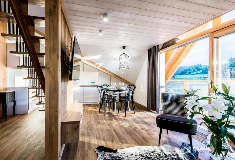 آپارتمان 1 خوابه, Białka Residence Ski   100m Do Termy Bania Odkryj Białke