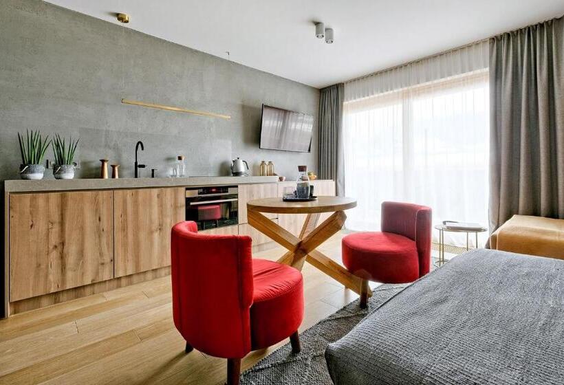 استودیو استاندارد با تراس, Białka Residence Ski   100m Do Termy Bania Odkryj Białke