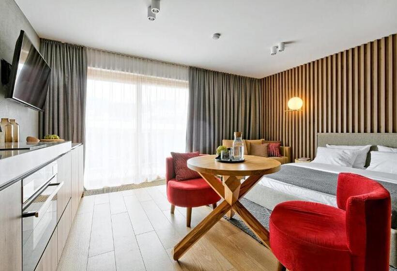 استودیو استاندارد با تراس, Białka Residence Ski   100m Do Termy Bania Odkryj Białke