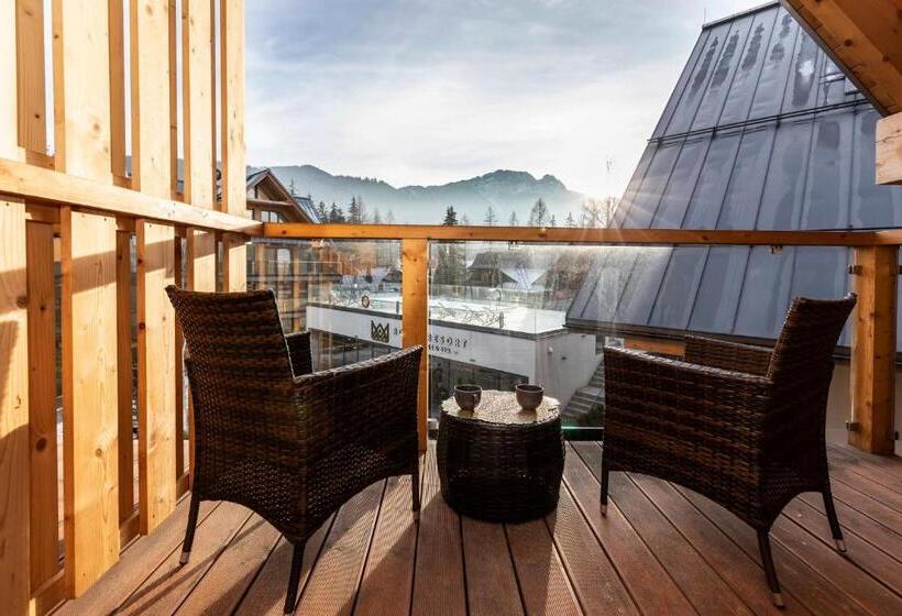1 Bedroom Apartment Mountain View, Aparthotel Royal Resort Spa Zakopane