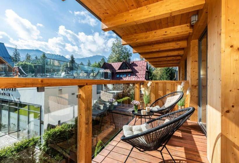 آپارتمان 1 خوابه, Aparthotel Royal Resort Spa Zakopane