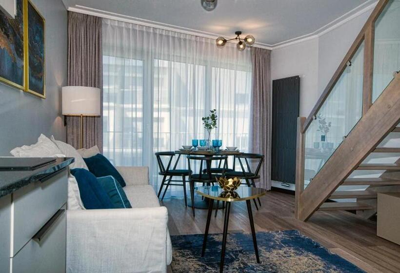 آپارتمان 1 خوابه با چشم‌انداز دریا, Apartpark Albus 401 Sea View Above The Trees