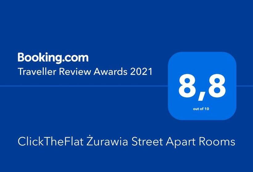 اتاق استاندارد با سرویس بهداشتی مشترک, Clicktheflat żurawia Street Apart Rooms