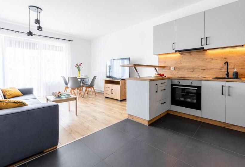 آپارتمان 1 خوابه, Symphony Baltica Towers Apartamenty