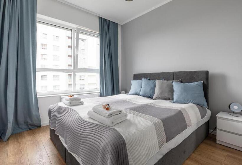 آپارتمان سوپریور 1 خوابه, Symphony Baltica Towers Apartamenty