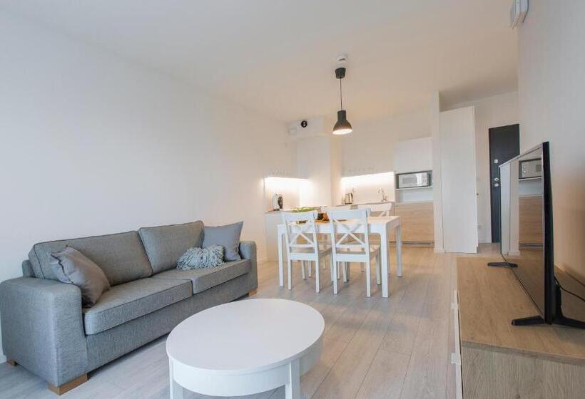 آپارتمان سوپریور 1 خوابه, Symphony Baltica Towers Apartamenty