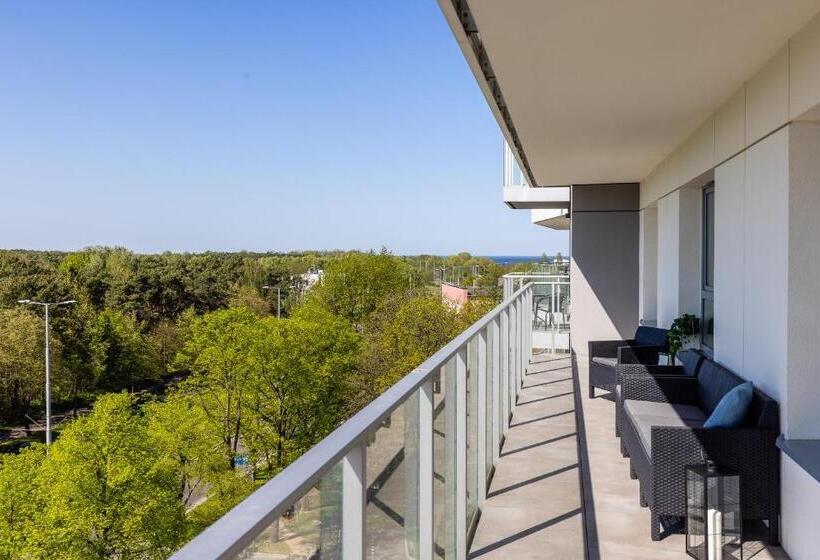 سوییت سوپریور با چشمانداز دریا, Symphony Baltica Towers Apartamenty