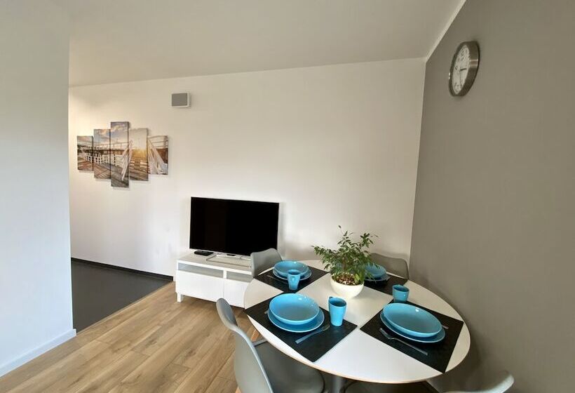 آپارتمان سوپریور 1 خوابه, Symphony Baltica Towers Apartamenty