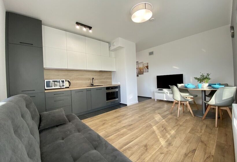 آپارتمان سوپریور 1 خوابه, Symphony Baltica Towers Apartamenty