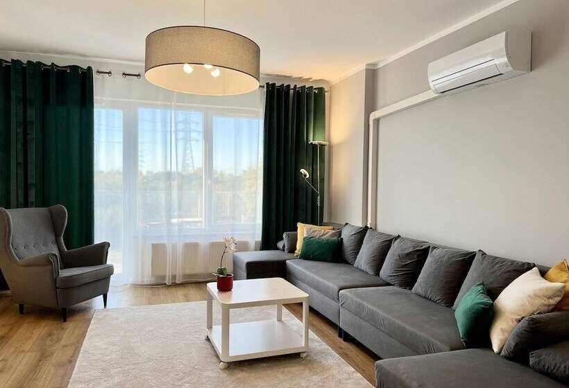 آپارتمان لوکس 1 خوابه, Symphony Baltica Towers Apartamenty