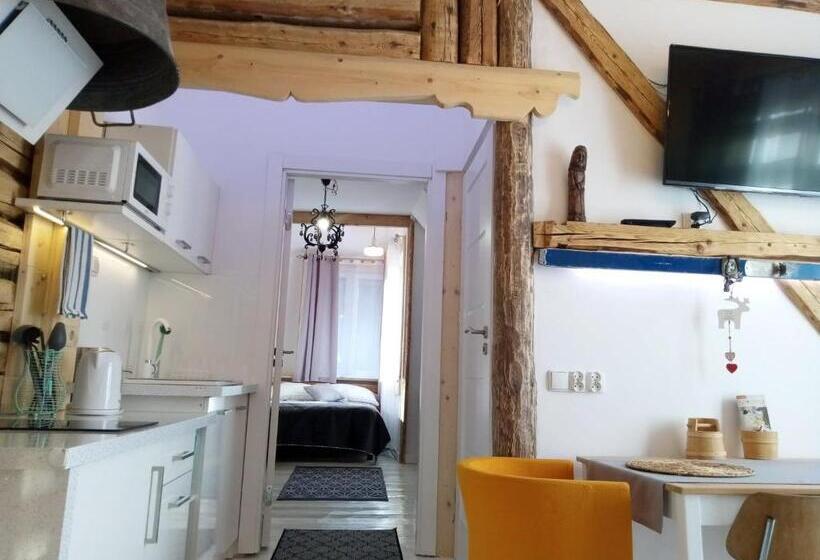 آپارتمان 1 خوابه با بالکن, Willa Jasna Apartamenty Centrum Zakopane