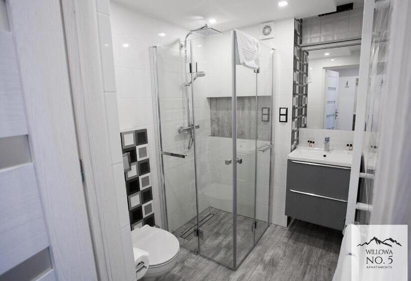 آپارتمان 1 خوابه با بالکن, Willowa No. 5 Apartaments