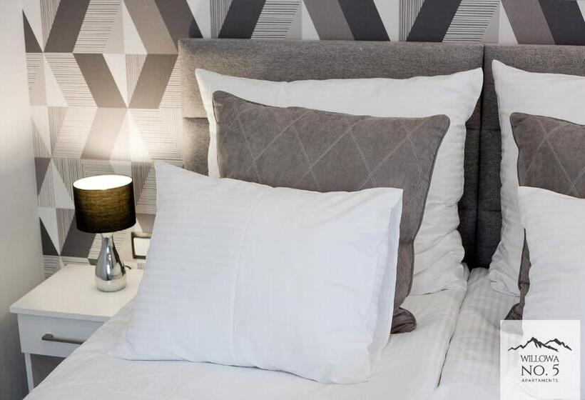 آپارتمان 1 خوابه با بالکن, Willowa No. 5 Apartaments