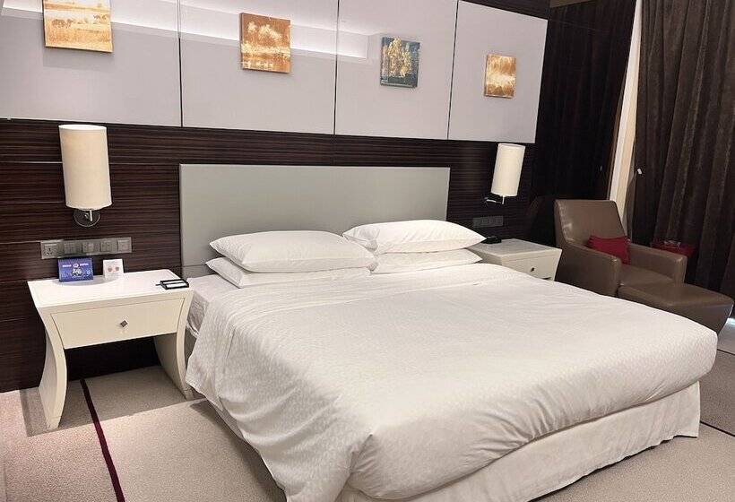 اتاق استاندارد با تخت دوبل برای معلولان, Wyndham Garden Yuhuan Downtown
