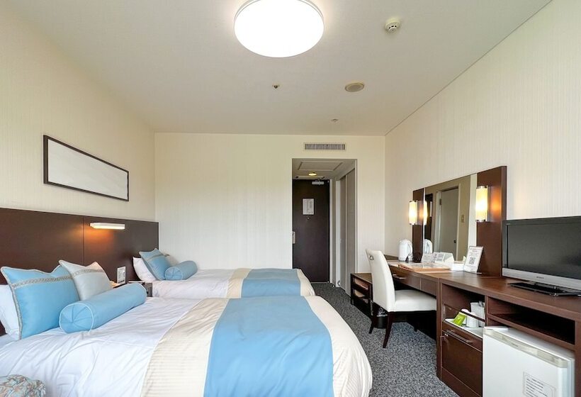 اتاق استاندارد با چشم‌انداز, Lake Saroma Tsuruga Resort