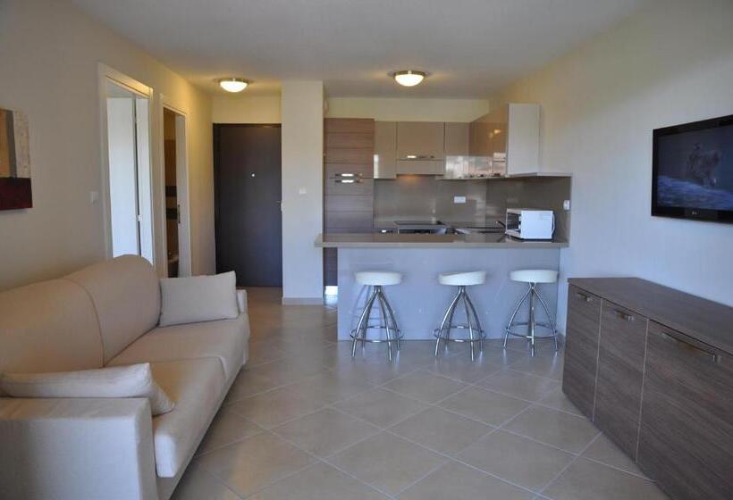 آپارتمان 1 خوابه با چشم‌انداز باغ, Residence Salina Bay