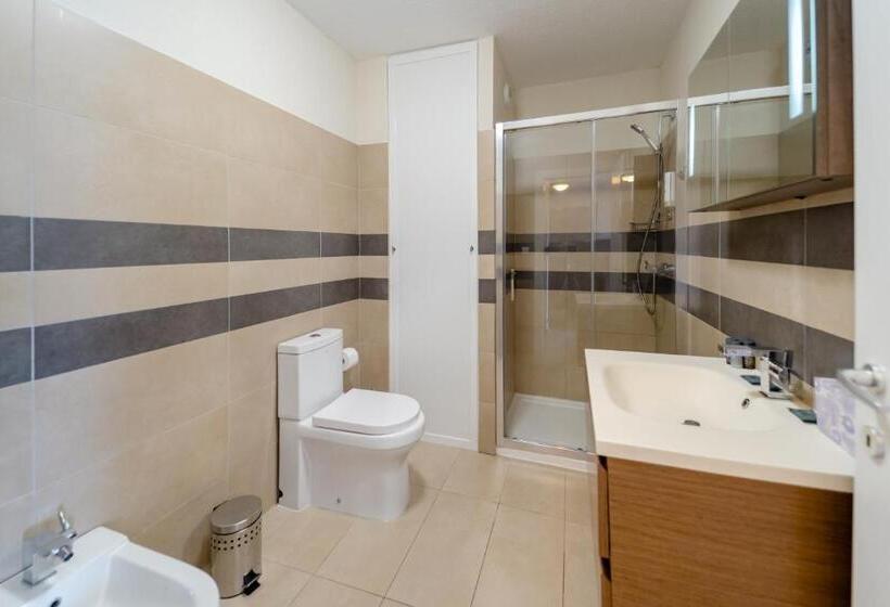 آپارتمان 1 خوابه با چشم‌انداز استخر, Residence Salina Bay
