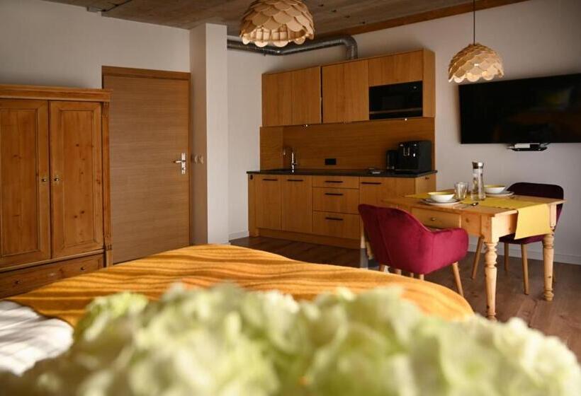 استودیو استاندارد با بالکن, Apartamenty U Harrego Boutique Spa Z Klimatyzacja, Balkon, Sauna, Tężnia Parking