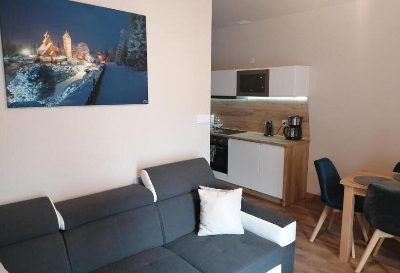 آپارتمان 1 خوابه با چشم‌انداز, Apartamenty Pruskie