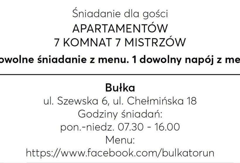 اتاق استاندارد, Apartamenty Siedem Komnat Siedmiu Mistrzów
