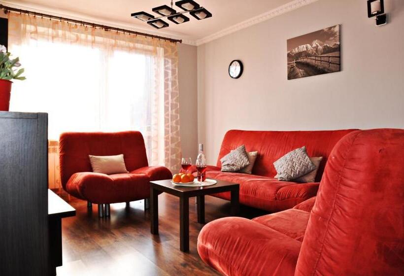 آپارتمان 1 خوابه با چشم‌انداز, Apartamenty Sobiczkowa Wyspa