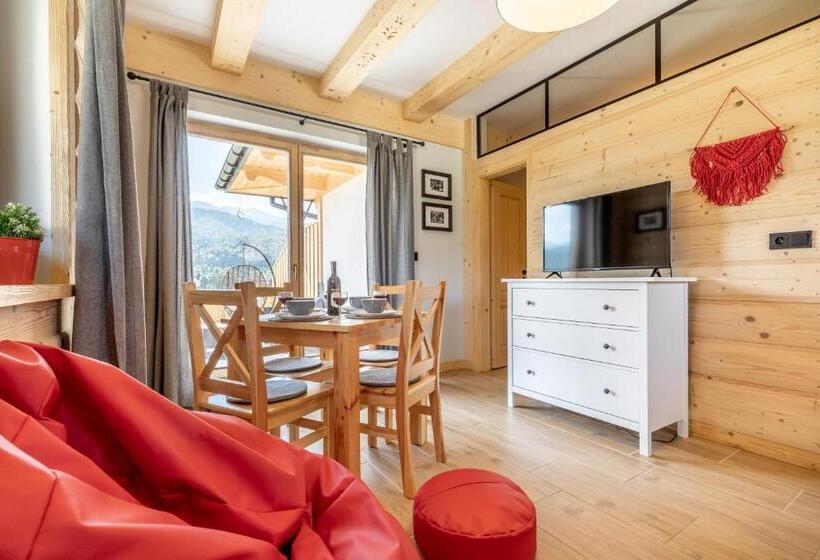 آپارتمان 1 خوابه با تراس, Apartamenty Zobacz Giewont Zakopane