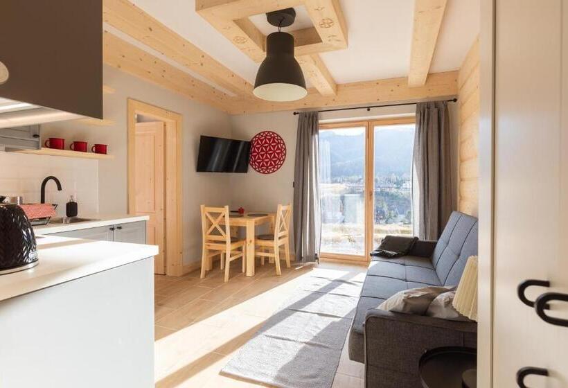 آپارتمان 1 خوابه با چشم‌انداز, Apartamenty Zobacz Giewont Zakopane