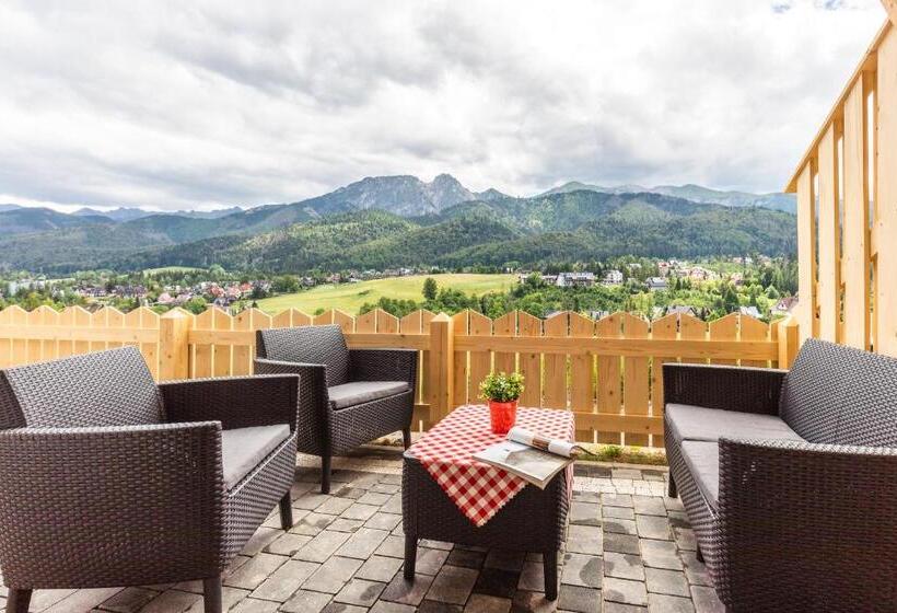آپارتمان 1 خوابه با چشم‌انداز, Apartamenty Zobacz Giewont Zakopane