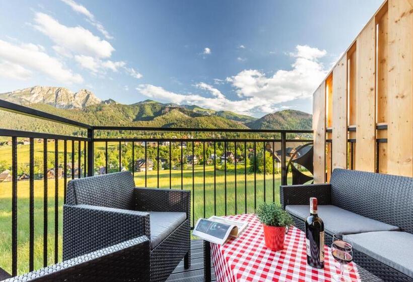 آپارتمان 1 خوابه با بالکن, Apartamenty Zobacz Giewont Zakopane