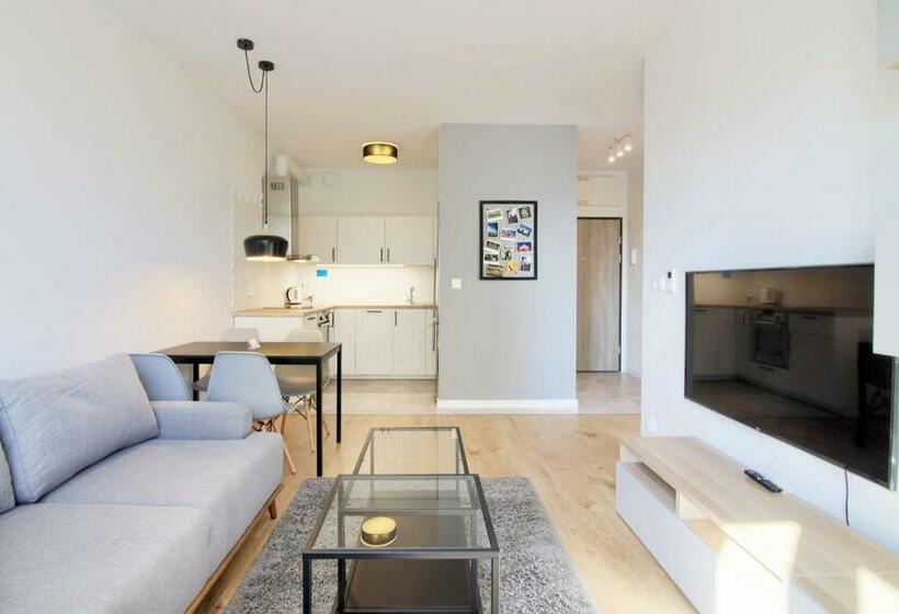 آپارتمان 1 خوابه با بالکن, Apartments In   Podgórna