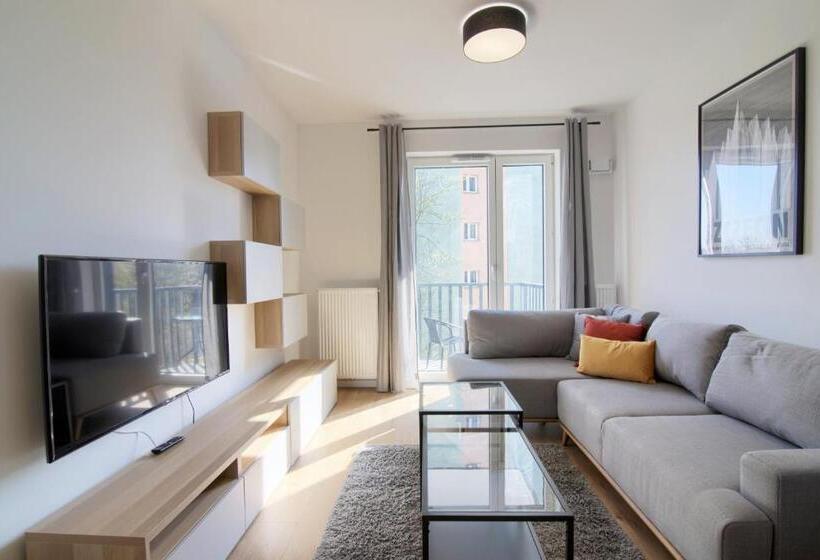 آپارتمان 1 خوابه با بالکن, Apartments In   Podgórna