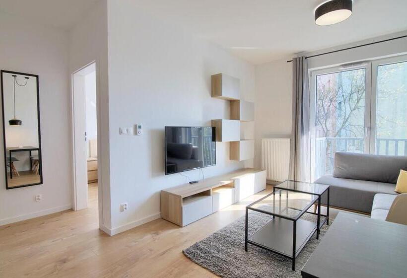 آپارتمان 1 خوابه با بالکن, Apartments In   Podgórna