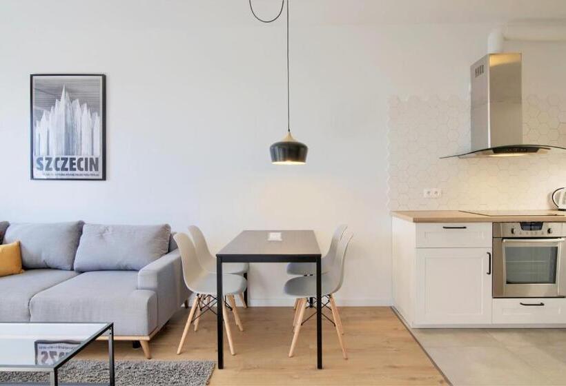 آپارتمان 1 خوابه با بالکن, Apartments In   Podgórna